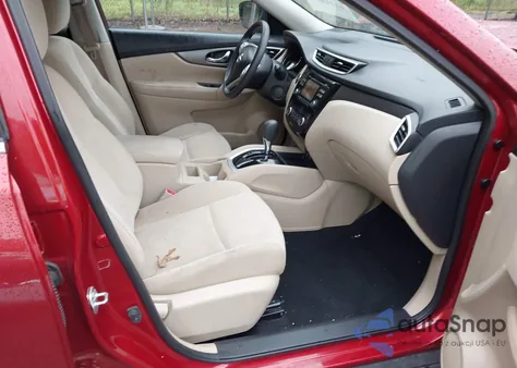 2016 Nissan Rogue Sv из США, поврежденный, VIN KNMAT2MT7GP617442